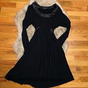 The Limited. Black long sleeve dress. Small.